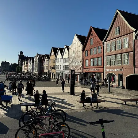 Leilighet Bergenshus Rett Ved Bryggen I