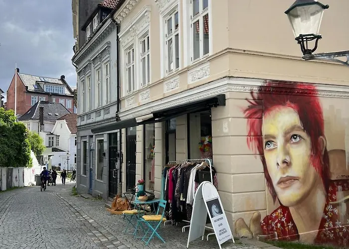 Bergenshus Rett Ved Bryggen I Апартаменты Берген