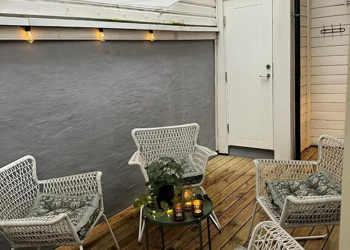 Bergenshus Rett Ved Bryggen I Апартаменты Берген