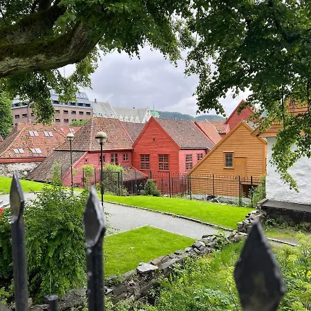 Bergenshus Rett Ved Bryggen I Bergen