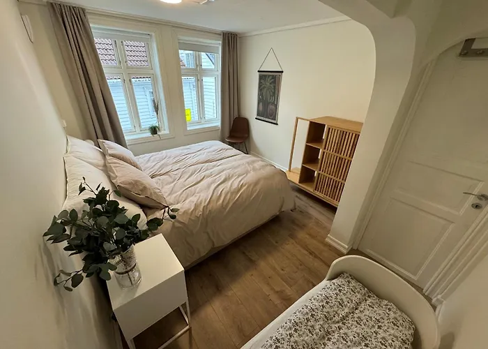 Bergenshus Rett Ved Bryggen I Lejlighed *